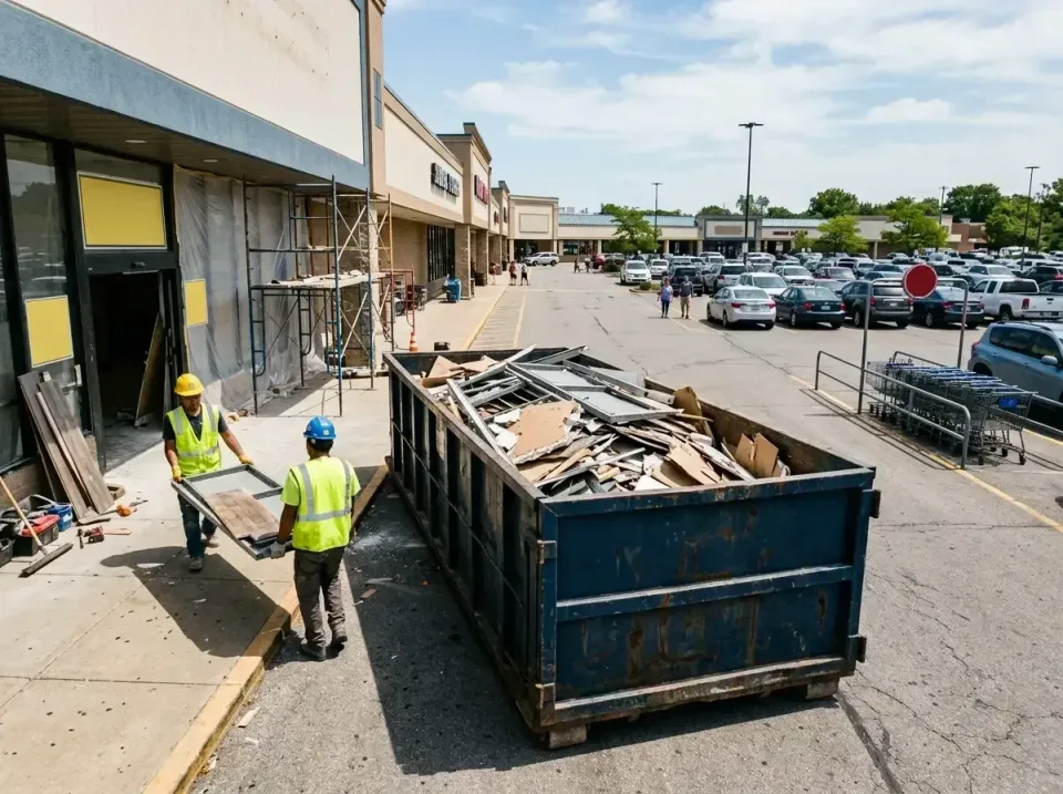 retail-store-renovation-debris-003 — frequently asked questions, Roll-off Dumpster Rentals in Millersburg, OR